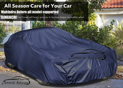 Tamanchi Autocare Car Cover For Mahindra Bolero(Blue)