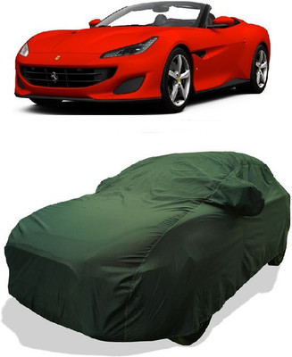 QLAX Car Cover For Maruti Portofino V8 GT Petrol (With Mirror Pockets)(Green)