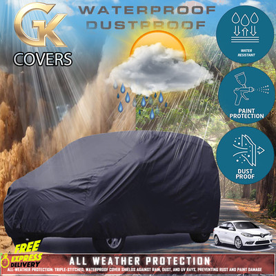 Tamanchi Autocare Car Cover For Renault Fluence (With Mirror Pockets)(Black)
