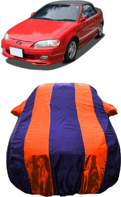 Wegather Car Cover For Toyota Cynos (With Mirror Pockets)(Orange)