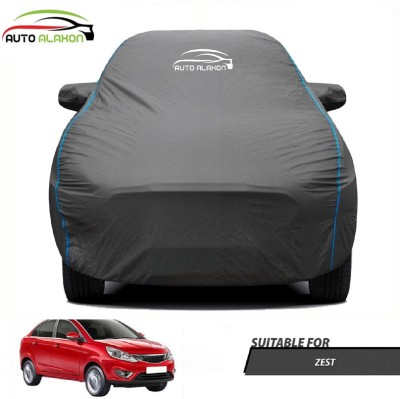 AUTO ALAXON Car Cover For Tata Zest (With Mirror Pockets)(Black)