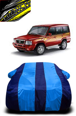 FRONCH Car Cover For Tata Sumo DLX (With Mirror Pockets)(Blue)