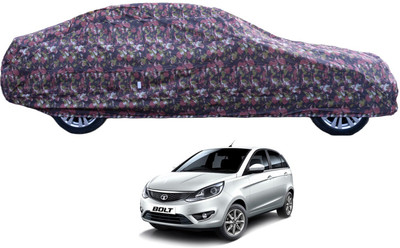 MOCKHE Car Cover For Tata Bolt (With Mirror Pockets)(Green)
