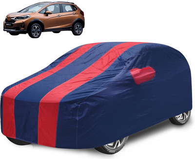 Caronix Car Cover For Honda WR-V (With Mirror Pockets)(Red)