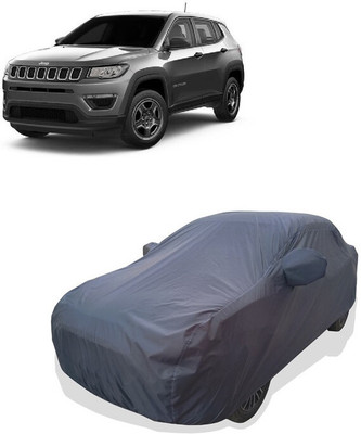 Tricway Car Cover For Jeep Compass 2.0 Bedrock (With Mirror Pockets)(Grey)