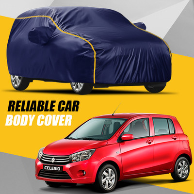 AXLOZ Car Cover For Maruti Suzuki Ciaz (With Mirror Pockets)(Multicolor)