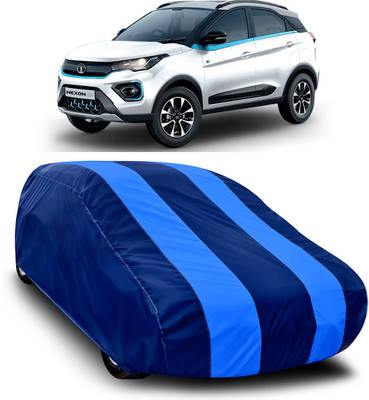 MoTRoX Car Cover For Tata Nexon (Without Mirror Pockets)(Blue, Blue)