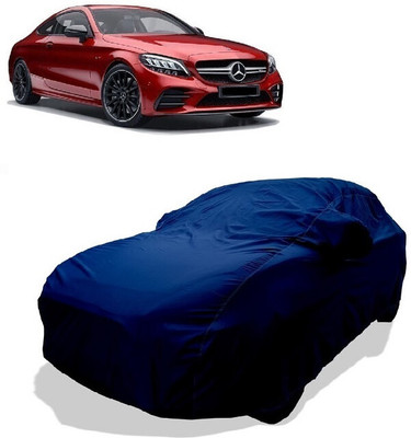 Coxtor Car Cover For Mercedes Benz C-Class Coupe C43 AMG Petrol (With Mirror Pockets)(Green)