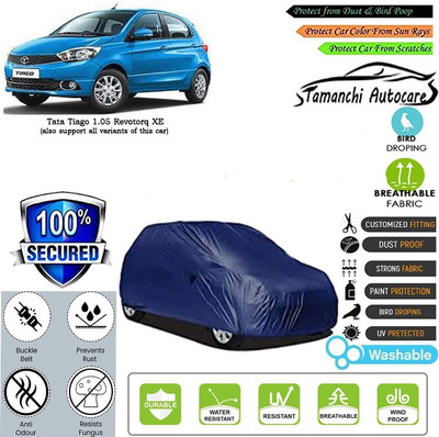 Tamanchi Autocare Car Cover For Tata Tiago 1.05 Revotorq XE(Blue)