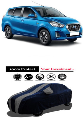 Amexride Car Cover For Datsun GO Plus T (With Mirror Pockets)(Grey)