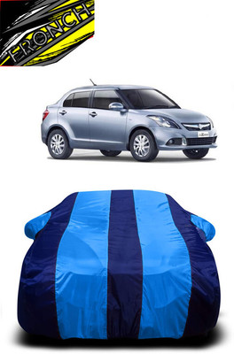 FRONCH Car Cover For Maruti Swift Dzire AMT ZXI Plus Petrol (With Mirror Pockets)(Blue)