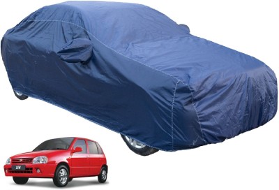 Auto Hub Car Cover For Maruti Suzuki Zen (With Mirror Pockets)(Blue)