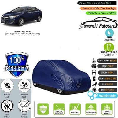 Tamanchi Autocare Car Cover For Honda City Facelift(Blue)