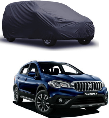 ROYAL AUTO MART Car Cover For Maruti Suzuki S-Cross (Without Mirror Pockets)(Grey)