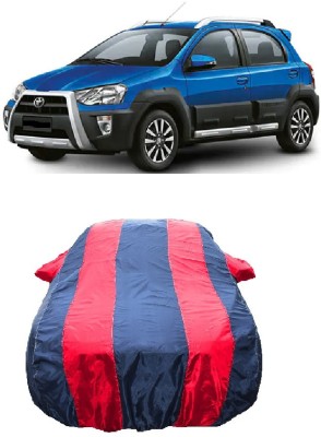 Wegather Car Cover For Toyota Etios Cross 1.4L GD(Red)