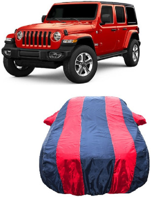 Wegather Car Cover For Jeep Wrangler 2.0 4x4 Petrol (With Mirror Pockets)(Red)