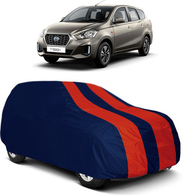 MoTRoX Car Cover For Datsun Go+ (Without Mirror Pockets)(Red, Blue)