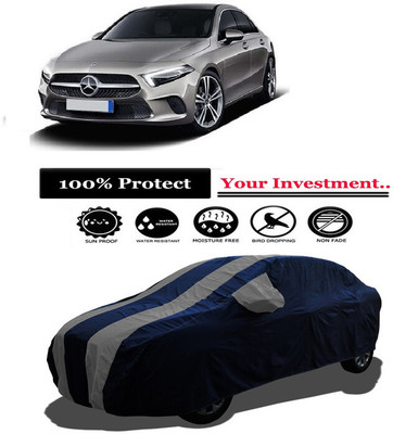 Amexride Car Cover For Mercedes Benz A-Class Sedan (With Mirror Pockets)(Grey)