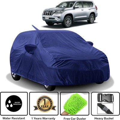 KushRoad Car Cover For Toyota Land Cruiser (With Mirror Pockets)(Blue)