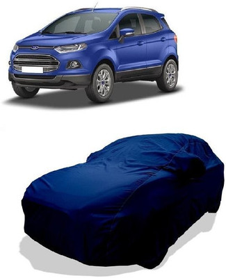 QLAX Car Cover For Maruti Ecosport 1.5 Ti VCT MT Ambiente (With Mirror Pockets)(Green)