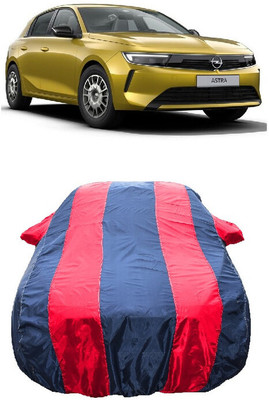 Wegather Car Cover For Opel Astra (With Mirror Pockets)(Red)