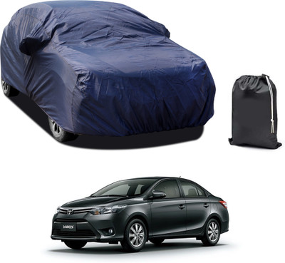 PAGORA Car Cover For Toyota Yaris (With Mirror Pockets)(Blue)