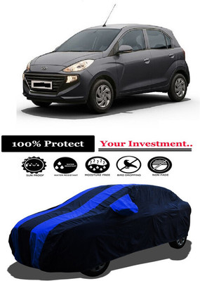 Amexride Car Cover For Hyundai Santro Magna AMT Petrol (With Mirror Pockets)(Multicolor)