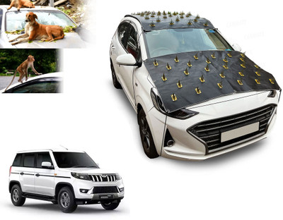 AUTO PEARL Car Cover For Mahindra Bolero (Without Mirror Pockets)(Black)