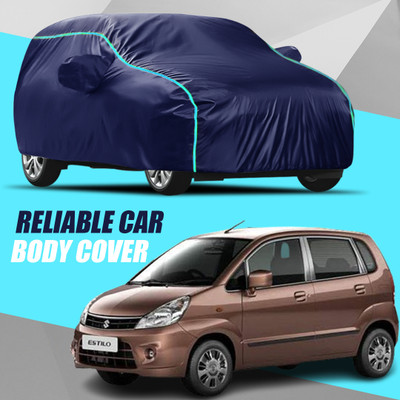 ANTIRO Car Cover For Maruti Suzuki Zen Estilo (With Mirror Pockets)(Multicolor)