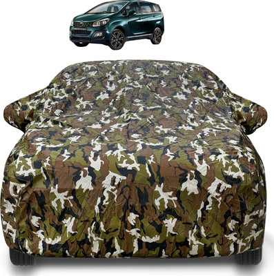 MOCKHE Car Cover For Mahindra Marazzo (With Mirror Pockets)(Brown)