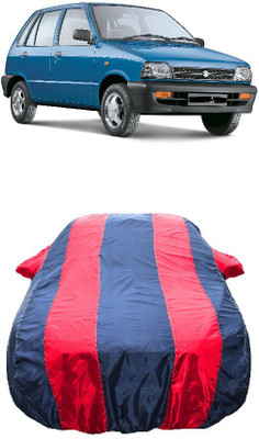 Wegather Car Cover For Maruti 800 AC Uniq(Red)