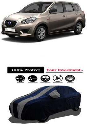 Amexride Car Cover For Datsun GO Plus A EPS (With Mirror Pockets)(Grey)