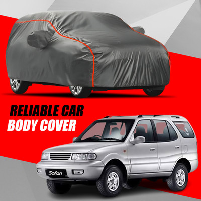 R Rayvin Star Car Cover For Tata Safari (With Mirror Pockets)(Multicolor)