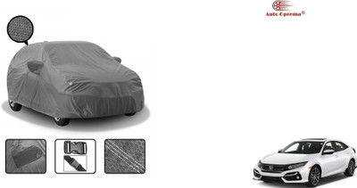 Auto Oprema Car Cover For Honda Civic (With Mirror Pockets)(Grey, For 2016, 2017, 2018, 2019, 2020, 2021, 2022 Models)