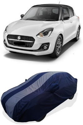 Coxtor Car Cover For Maruti Suzuki Swift AMT ZXI Plus Petrol (With Mirror Pockets)(Grey)