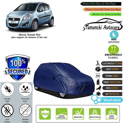 Tamanchi Autocare Car Cover For Maruti Suzuki Ritz(Blue)