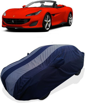 QLAX Car Cover For Maruti Portofino V8 GT Petrol (With Mirror Pockets)(Grey)