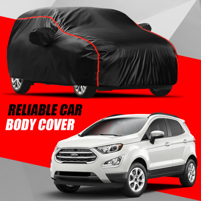 AXLOZ Car Cover For Ford Ecosport (With Mirror Pockets)(Multicolor)