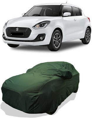 Coxtor Car Cover For Maruti Suzuki Swift AMT ZDI Plus Diesel (With Mirror Pockets)(Green)