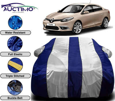 AUCTIMO Car Cover For Renault Fluence (With Mirror Pockets)(Multicolor)