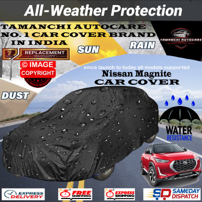 Tamanchi Autocare Car Cover For Nissan Magnite(Black)