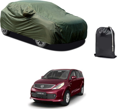 PAGORA Car Cover For Tata Aria (With Mirror Pockets)(Green)