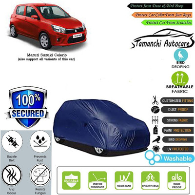 Tamanchi Autocare Car Cover For Maruti Suzuki Celerio(Blue)