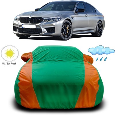 Ascension Car Cover For BMW M5 (With Mirror Pockets)(Green, Orange)