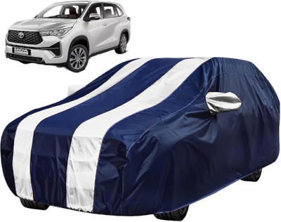 MOCKHE Car Cover For Toyota Innova Hycross (With Mirror Pockets)(White)