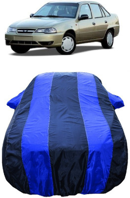 Wegather Car Cover For Daewoo Nexia DOCH 1.5L (With Mirror Pockets)(Blue)