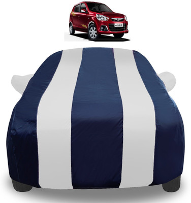Auto Hub Car Cover For Maruti Suzuki Alto K10 (With Mirror Pockets)(Silver)
