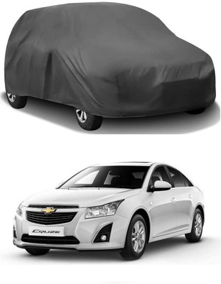 ARNEJA Car Cover For Chevrolet Cruze (Without Mirror Pockets)(Grey)