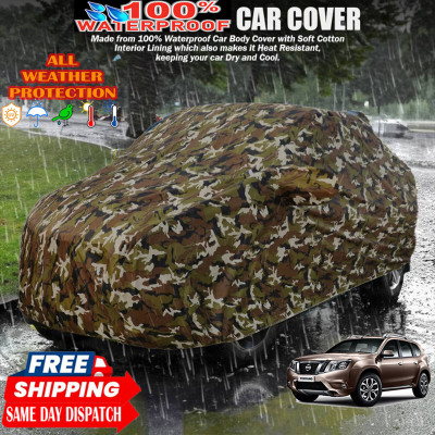 Tamanchi Autocare Car Cover For Nissan Terrano(Multicolor)