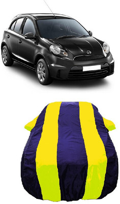 Wegather Car Cover For Nissan Micra Active XL Option Petrol (With Mirror Pockets)(Yellow)